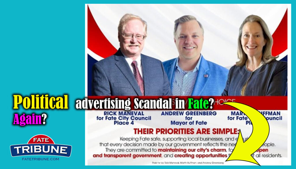Fate Candidates Face Ethics Complaint Over Campaign Sign Violations